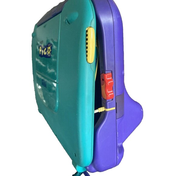 SEGA PICO MK-49002 Console w/6 Storyware Cartridges Untested No Power Cord-PARTS - Picture 7 of 16